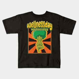 Its Wednesday Wellness Day Kids T-Shirt